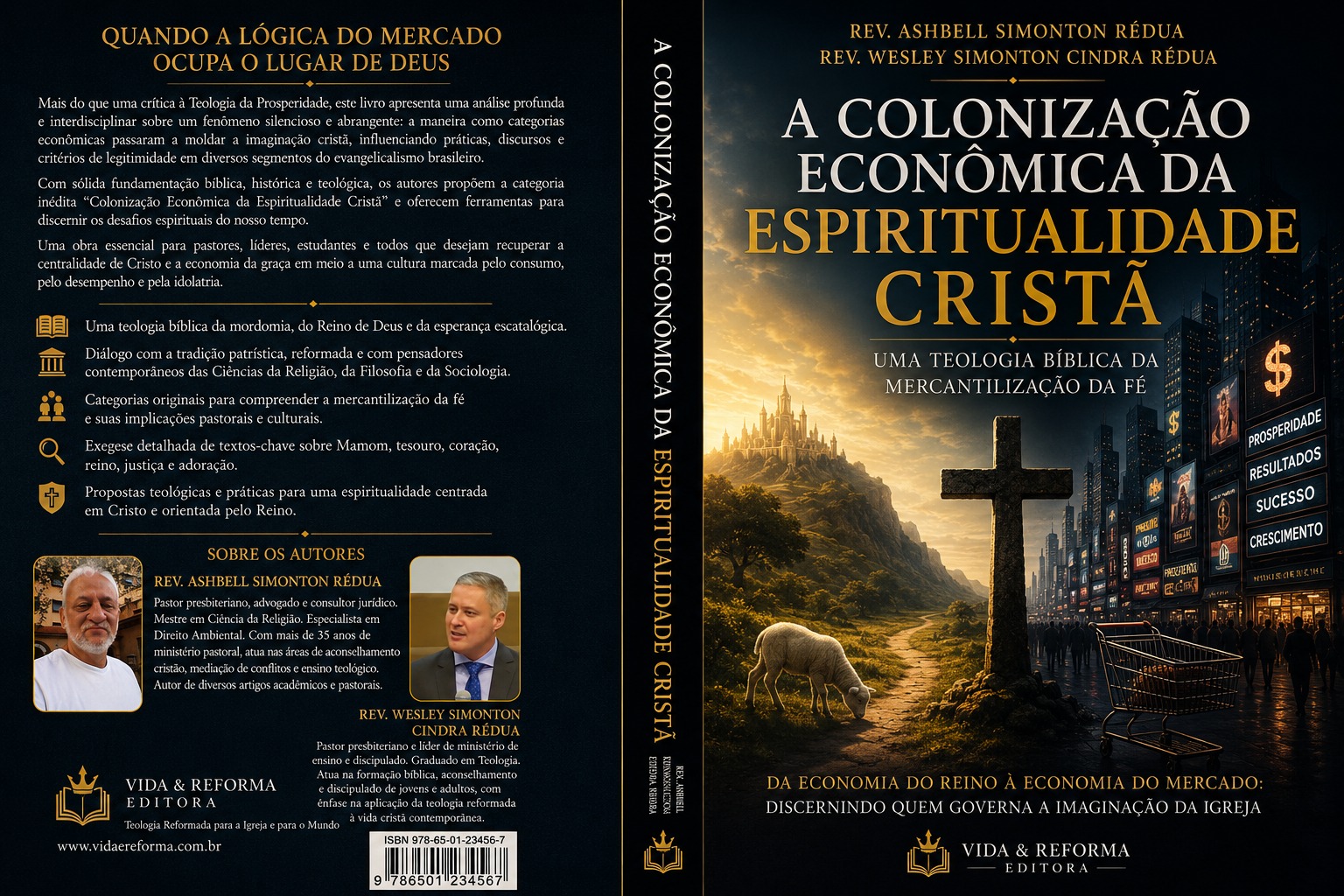 Capa do livro A Colonização Econômica da Espiritualidade Cristã